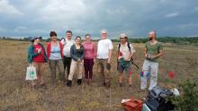 A "topograss" projekt monitorozó csapata